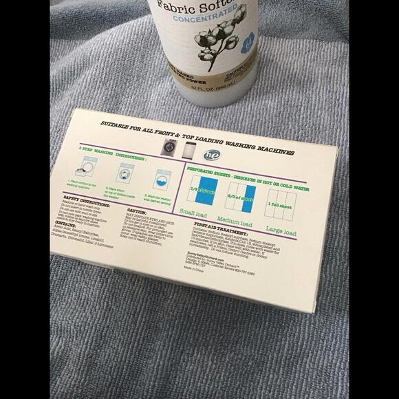 Sunny valley orchard fabric softener and detergent sheets from hsn - Picture 5 of 6